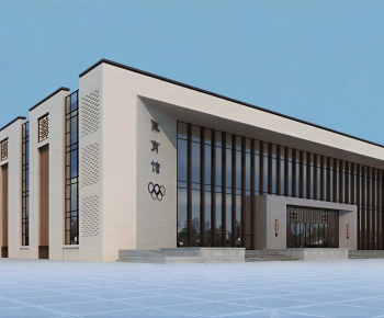Modern Architecture Of Artistic Style-ID:253670295