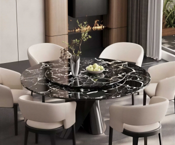 Modern Dining Table And Chairs-ID:549911026
