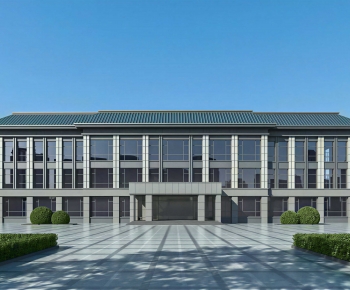 Modern Building Appearance-ID:366837024