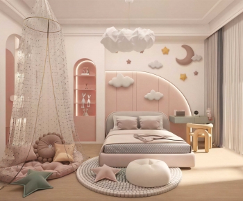 Modern Girl's Room Daughter's Room-ID:702107918