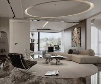 Modern A Living Room-ID:538599012