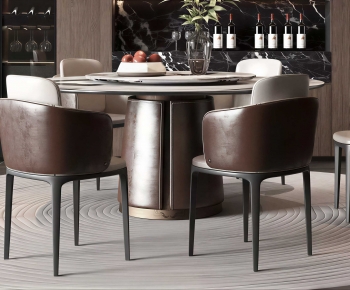Modern Dining Table And Chairs-ID:702472933