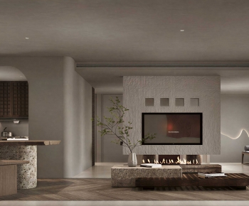 Modern A Living Room-ID:308095932