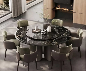 Modern Dining Table And Chairs-ID:138180971