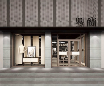 Modern Facade Element-ID:433319099