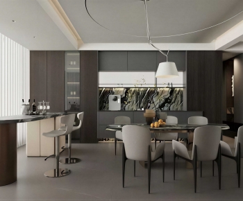 Modern Dining Room-ID:566411021