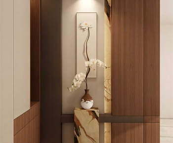 Modern Entrance Cabinet-ID:744391921