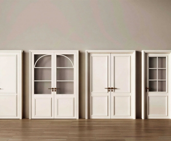 Simple European Style Double Door-ID:773214109