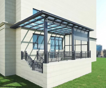 Modern Glass Sun Room-ID:820882087