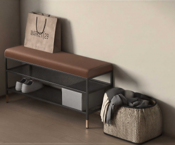Modern Stool For Changing Shoes-ID:536930083
