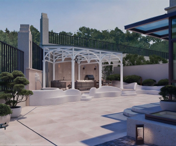 Modern Courtyard/landscape-ID:642113922