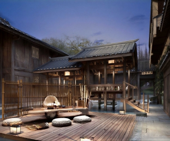 New Chinese Style Courtyard/landscape-ID:749969962