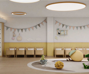 Modern Kindergarten Hall-ID:875657087