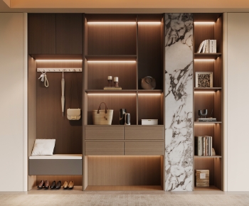 Modern Shoe Cabinet/drawer Cabinet-ID:810163023