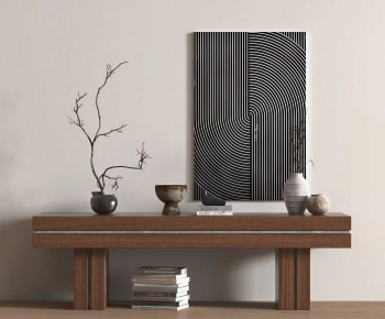 Wabi-sabi Style Console-ID:135464917