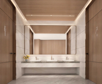 Modern Public Toilet-ID:458858972