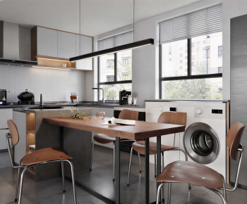 Modern Open Kitchen-ID:163218985