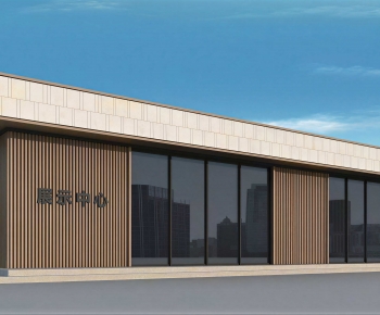 Modern Appearance Of Commercial Building-ID:316554074