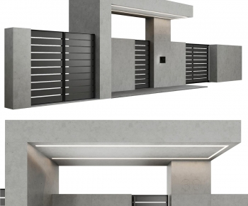 Modern Fence-ID:610631946