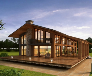 Modern Appearance Of Commercial Building-ID:737603904