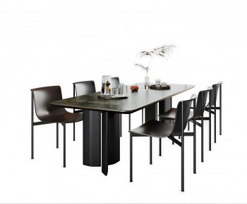 Modern Dining Table And Chairs-ID:420852903