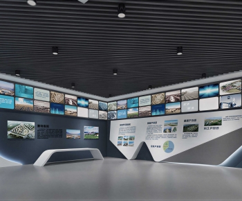 Modern Exhibition Hall-ID:428133964