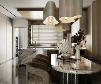 Modern Dining Room-ID:805033921