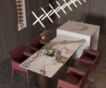 Modern Dining Table And Chairs-ID:817770968