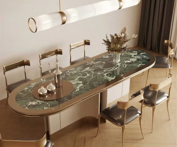 Modern Dining Table And Chairs-ID:284527062