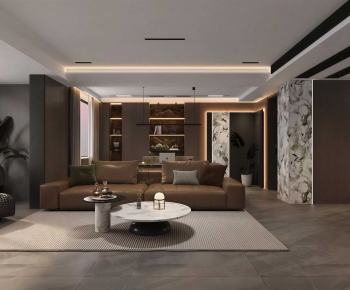 Modern A Living Room-ID:821160089
