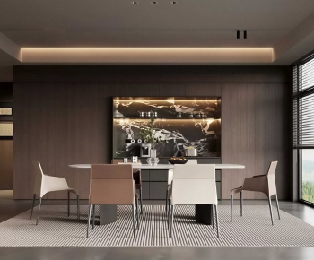 Modern Dining Room-ID:691575057