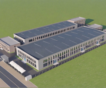 Modern Industrial Building-ID:116365916