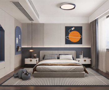 Modern Boy's Room And Son's Room-ID:216969014