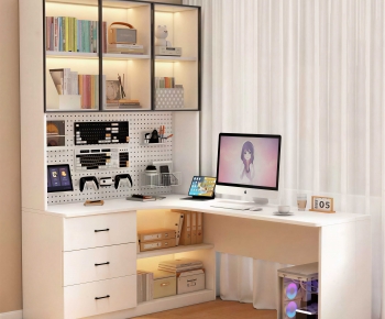 Modern Computer Desk-ID:282903913