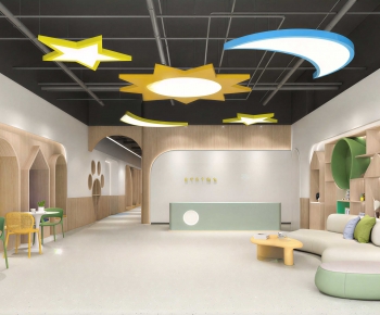 Modern Kindergarten Hall-ID:628824951