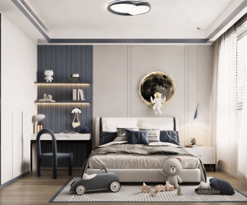 Modern Boy's Room And Son's Room-ID:363416911