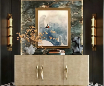 Modern Entrance Cabinet-ID:643604046