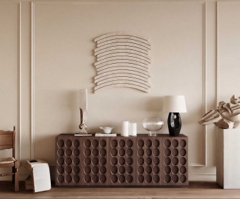 French Style Side Cabinet-ID:738204004