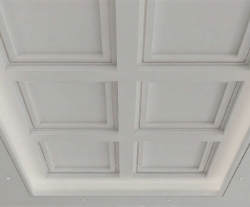 Modern Suspended Ceiling-ID:665834908