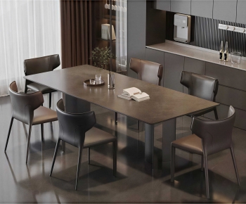 Modern Dining Table And Chairs-ID:783951047