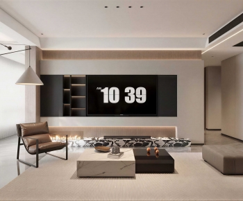 Modern A Living Room-ID:104692945