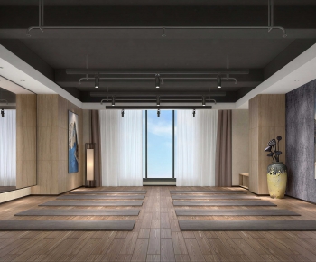 Modern Yoga Room-ID:839313034