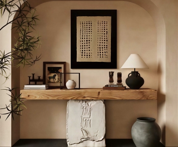 Wabi-sabi Style Console-ID:335232027