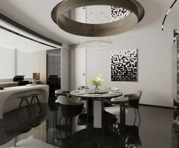 Modern Dining Room-ID:650624042