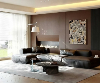 Modern A Living Room-ID:644960483
