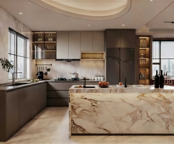 Modern Open Kitchen-ID:300524001
