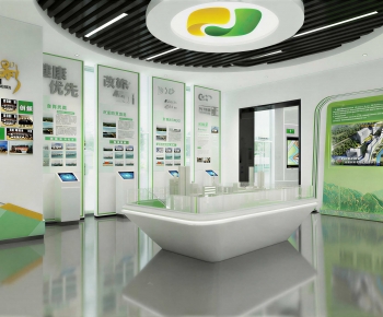 Modern Exhibition Hall-ID:913525105