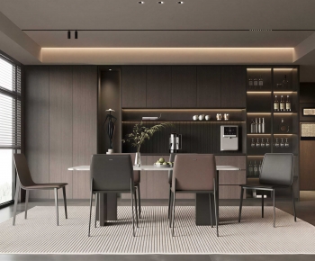 Modern Dining Room-ID:710661893