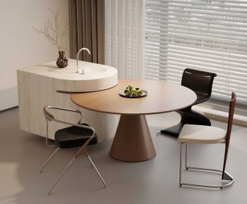 Modern Dining Table And Chairs-ID:942579982