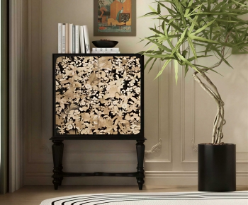 Modern Entrance Cabinet-ID:413746122